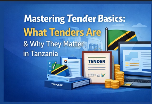 Mastering Tender Basics: What Tenders Are and Why They Matter in Tanzania tender1